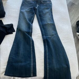 Women's Blue Flared Jeans